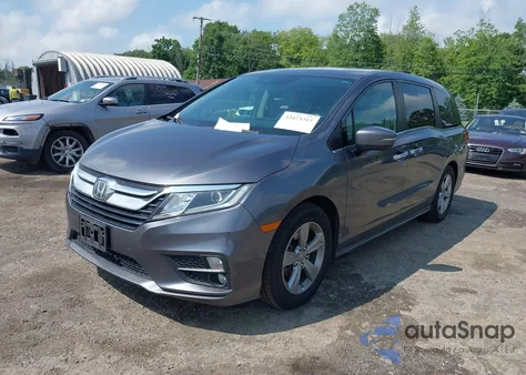 2020 Honda Odyssey Ex-L/Ex-L W/Navi Res из США, поврежденный, VIN 5FNRL6H75LB003615